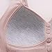Gray Oversized for Women Scrub Casual Maternity Seamless Front No Underwire Basic Bralettes Lingeries Panties Women Button Front Closure 2026 Clothing Fashion L