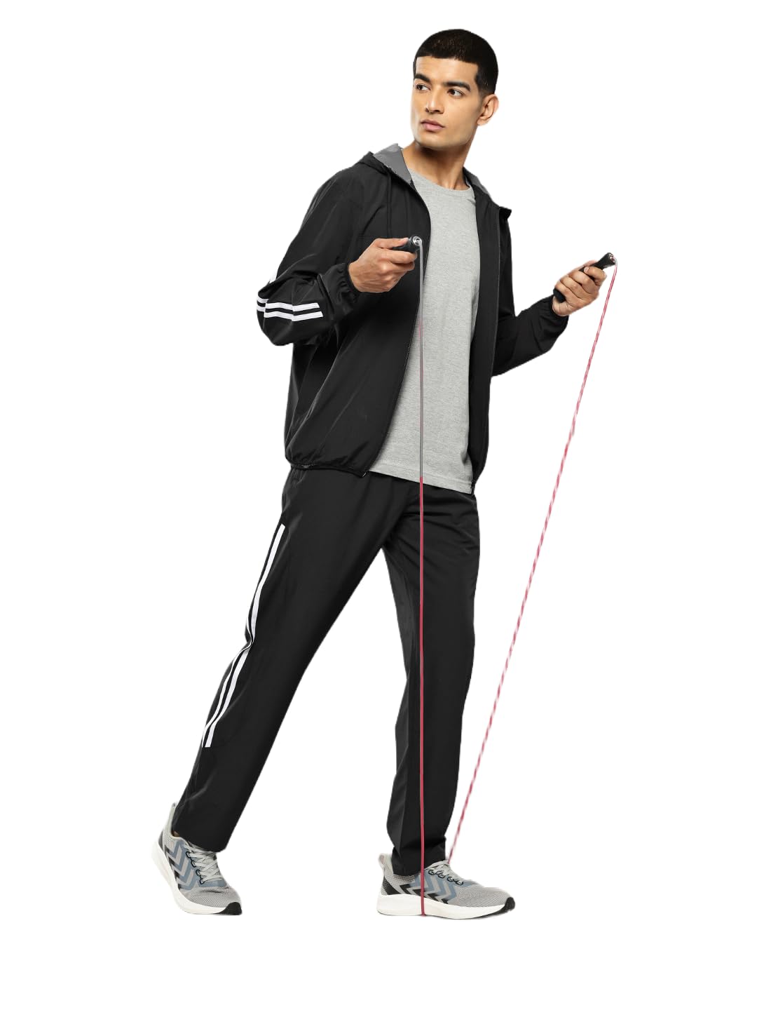 turnfit Men s Polyester Tracksuit, Lightweight Activewear Set, Training, Walking & Fitness Suit with Zipper Jacket & Pants-picture-19