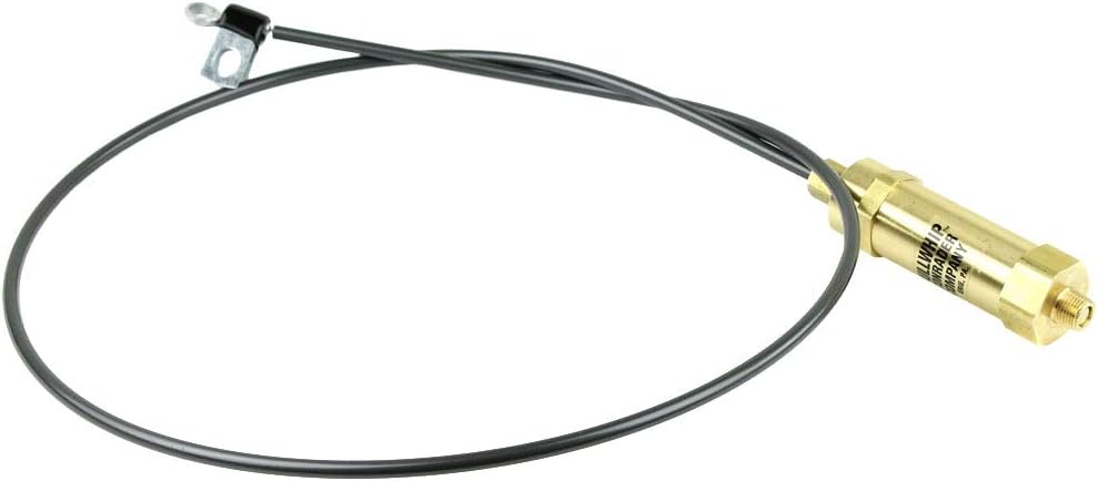 36" Eagle Air Compressor Engine Throttle Control Cable Bullwhip With Eyelet End