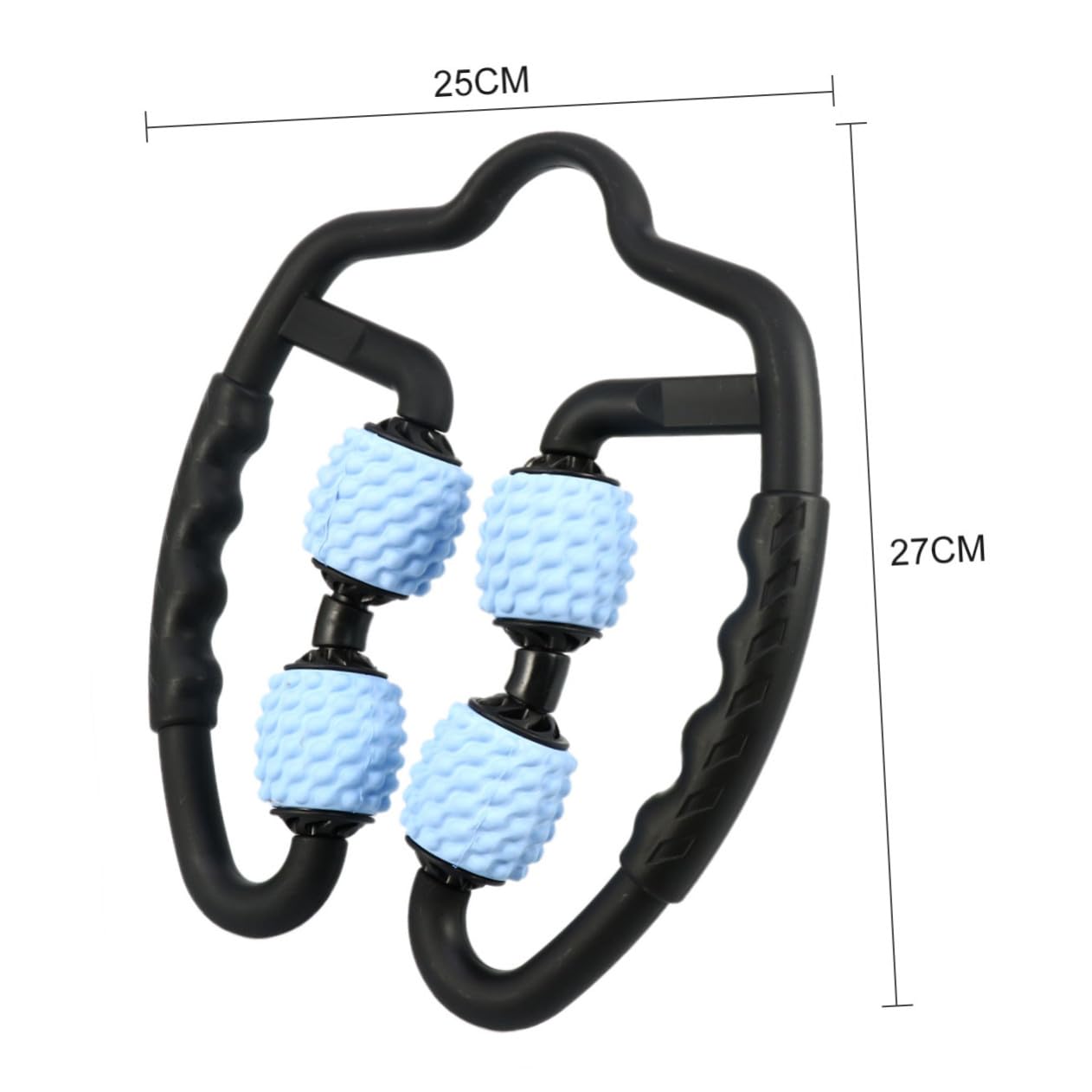 Rullo Massaggiatore Larghezza Regolabile per Muscoli Gambe Struttura Elastica in Pp e Design Unico per Rilassare i Muscoli e Alleviare Dolori, per Yoga e Stretching