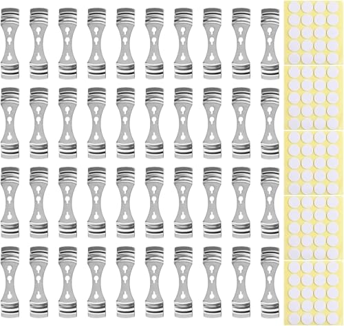 60 unidades soportes metálicos para pabilos de velas