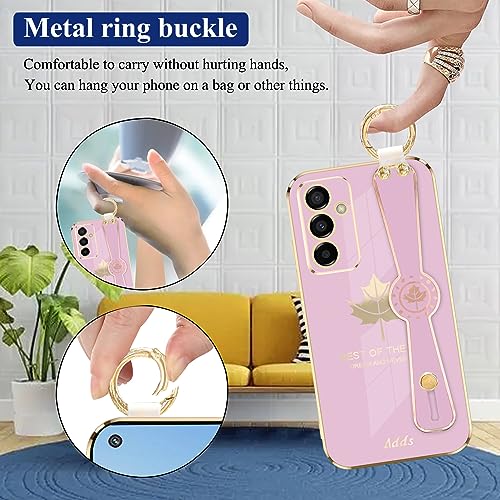 Coque Samsung S23 FE anti-choc silicone fine avec bague de support et cordon esthétique - 2