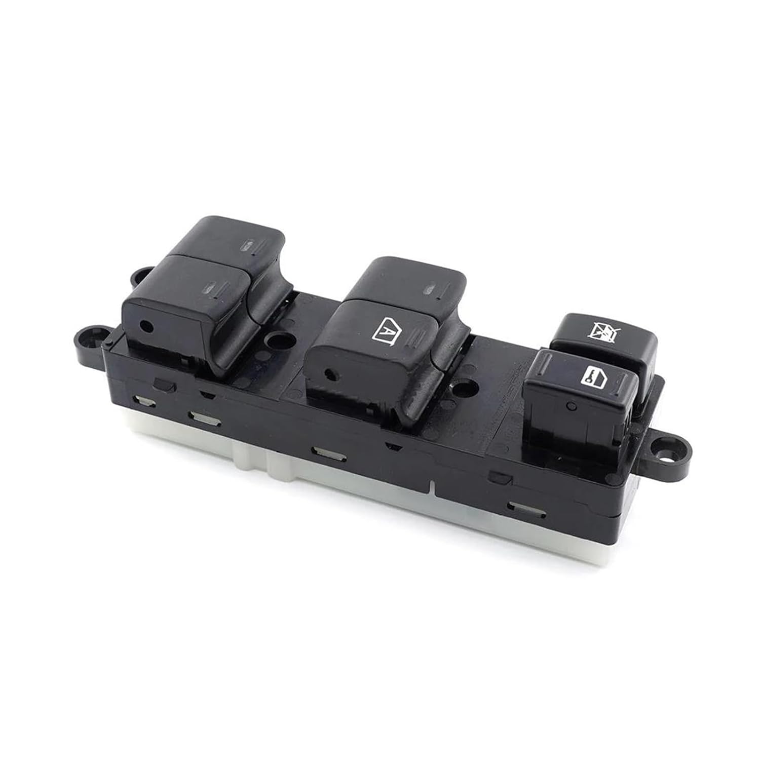 Window Glass Lift Switch Button for Tiida 25401-ED000 15+3 Pins RHD Front Right Driver Side Window Control Switch Door Lock Car Parts