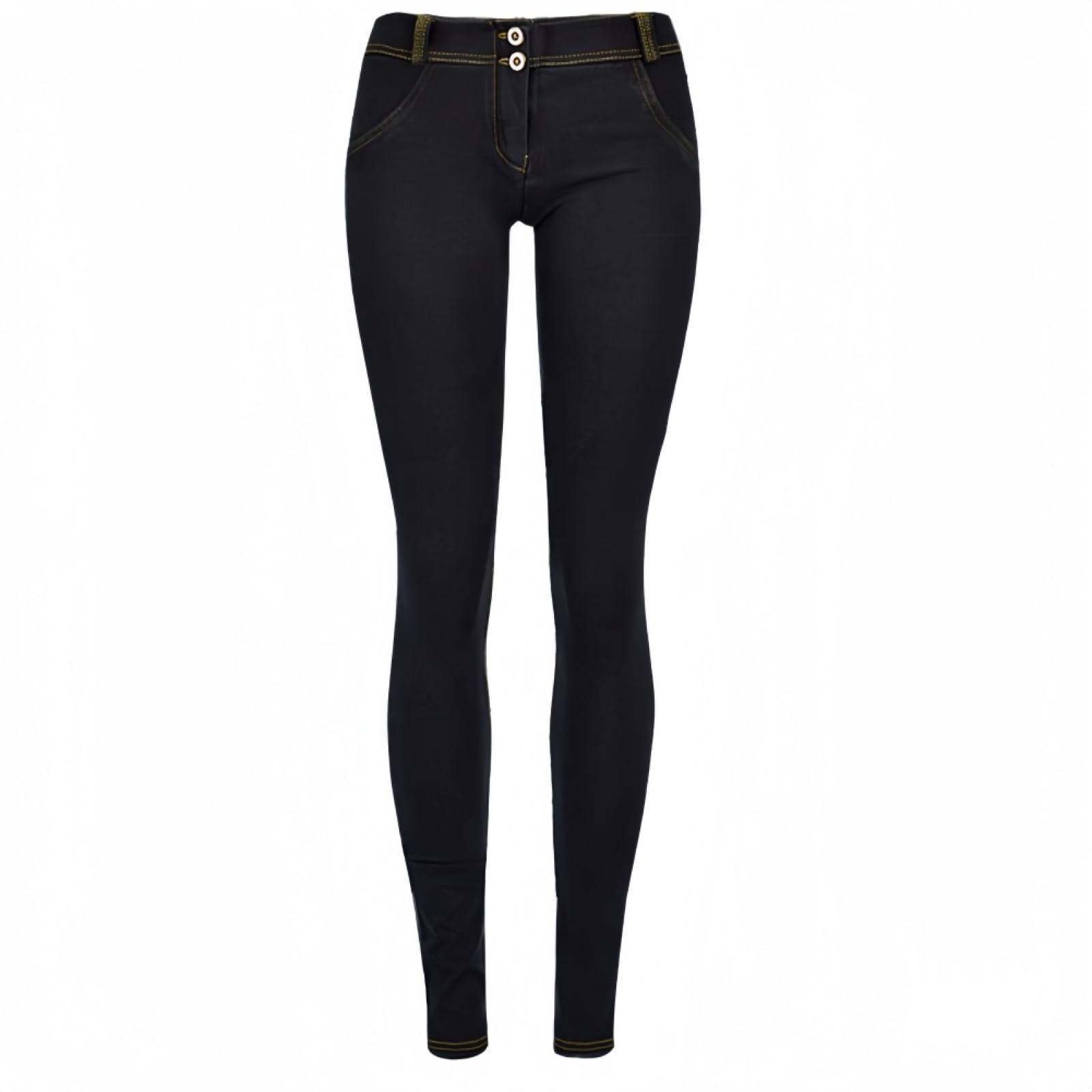 Pantalones Vaqueros Elásticos De Cintura Baja para Mujer, Pantalones Vaqueros Ajustados, Mallas Push Up para Glúteos, Pantalones De Tubo para Mujer, Jeggings Ajustados
