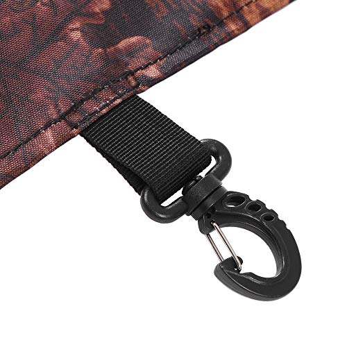 DECDEAL Caiaque Cockpit Drape Cover Ocean impermeável Cockpit Protective Cover Protector