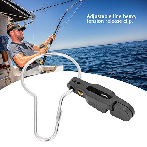 Release Grip, Exquisite Outrigger Clip Zwart Hoge sterkte voor offshore vissen - Image 8