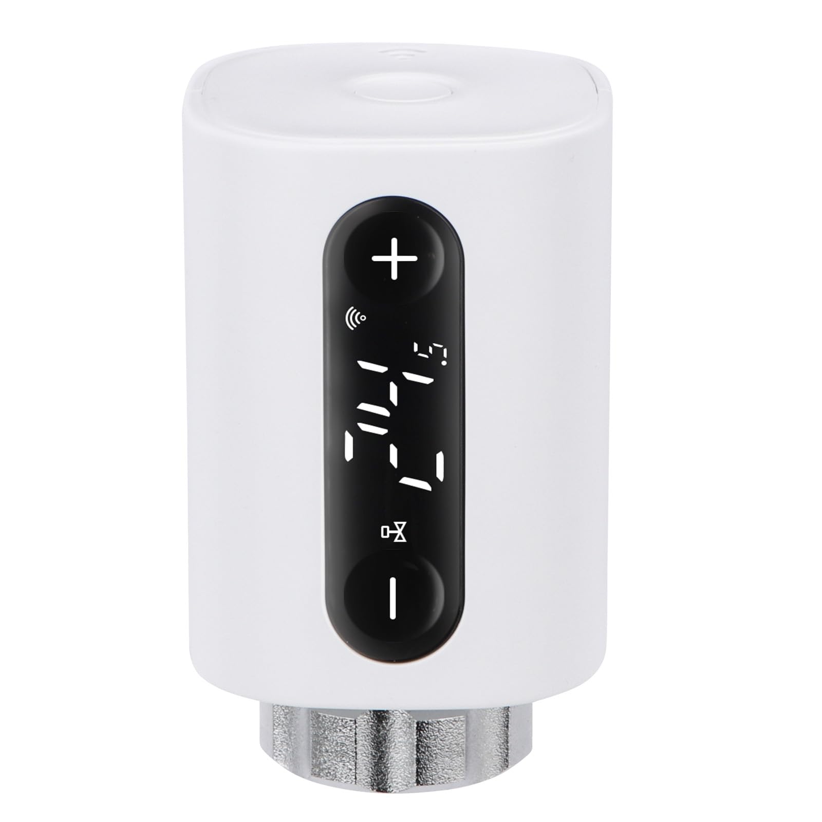 Wengart WIFI Radiator Thermostat WG360,2.4GHz Tuya APP Radiator Valve,Programmable TRV for Multi-Room Temperature Control