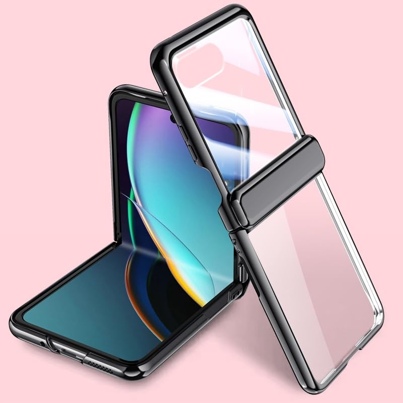 ELEHOLD For Motorola Razr 40 Case, Ultra Slim Thin Durable Matte Hard PC Shockproof Protective Phone Case Cover For Motorola Razr 40,White - View #10