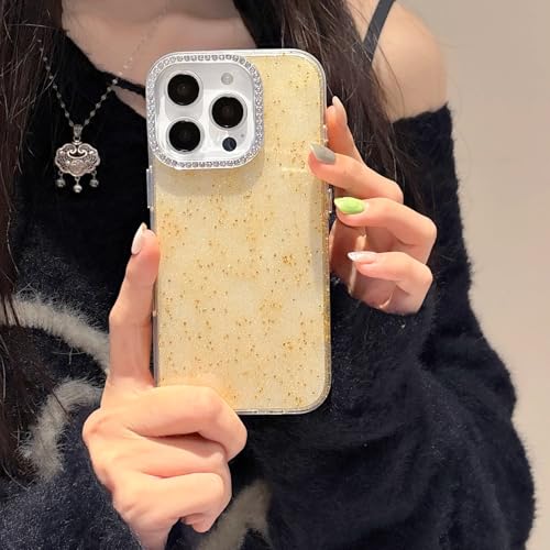 Coque protection appareil photo iPhone 13 Pro Max avec anneau diamant souple