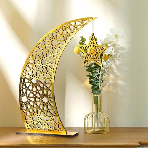 Fête islamique de l'Iftar ornement de table lune à offrir en cadeau de Ramadan - 7