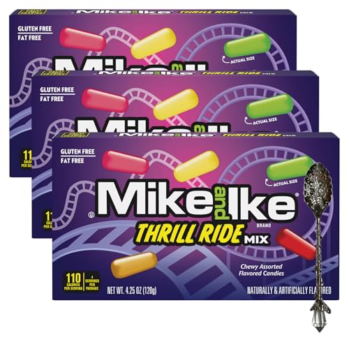 Mike and Ike Caramelos Masticables 3 Paquetes 4.25 oz c/u