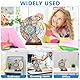 OdiuK Diamond Painting Kalender Basteln Mädchen 6 7 8 9 10 11 12 Jahre Geschenke DIY Ewige Kalender Diamant Mandala Bastelset Erwachsene Teenager Kinder 5-13 Jahr Kreative Geburtstag Spielzeug