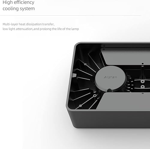 Miniatura 4 de Aisilan - Luces de techo LED ultrafinas y antideslumbrantes, luz moderna, color negro, 36 W, luz blanca cálida montada en superficie Downlight de