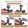 10-in-1 Faucet Aerator Removal Tool, Universal Aerator Key for Sink Faucets, Compatible with M16.5 M18.5 M21.5 M22 M24 M28 TT TF STD TJ Sizes, Heavy Duty ABS Tool for Easy Faucet Maintenance #4