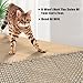GKYZBB 10 Pack Extra Large Cat Scat Mat for Cats,16.5 x 13 in,Cat Indoor/Outdoor Deterrent Pad,Dog and Cat Spike Mat Anti,dig for Garden,Cat Anti-Scratch Mat with