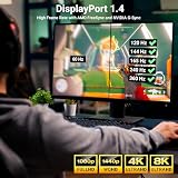 deleyCON 3,0m Kabel DisplayPort 8K 1.4 8K@60Hz 4K@165Hz 2K@360Hz