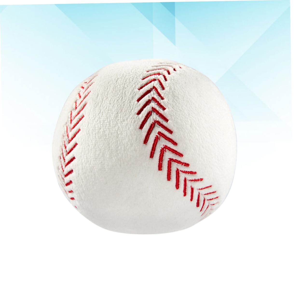 TOYANDONA Balle de Baseball Peluche pour Garçon Fille Jouet de Sport Créatif Cadeau pour Fête Anniversaire Blanche