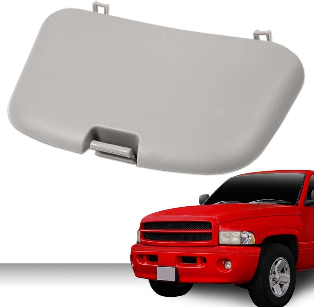 PIT66 Sunglass Holder Lid Cover, Compatible with 1999-2001 Dodge Ram 1500/1999-2002 Ram 2500/3500