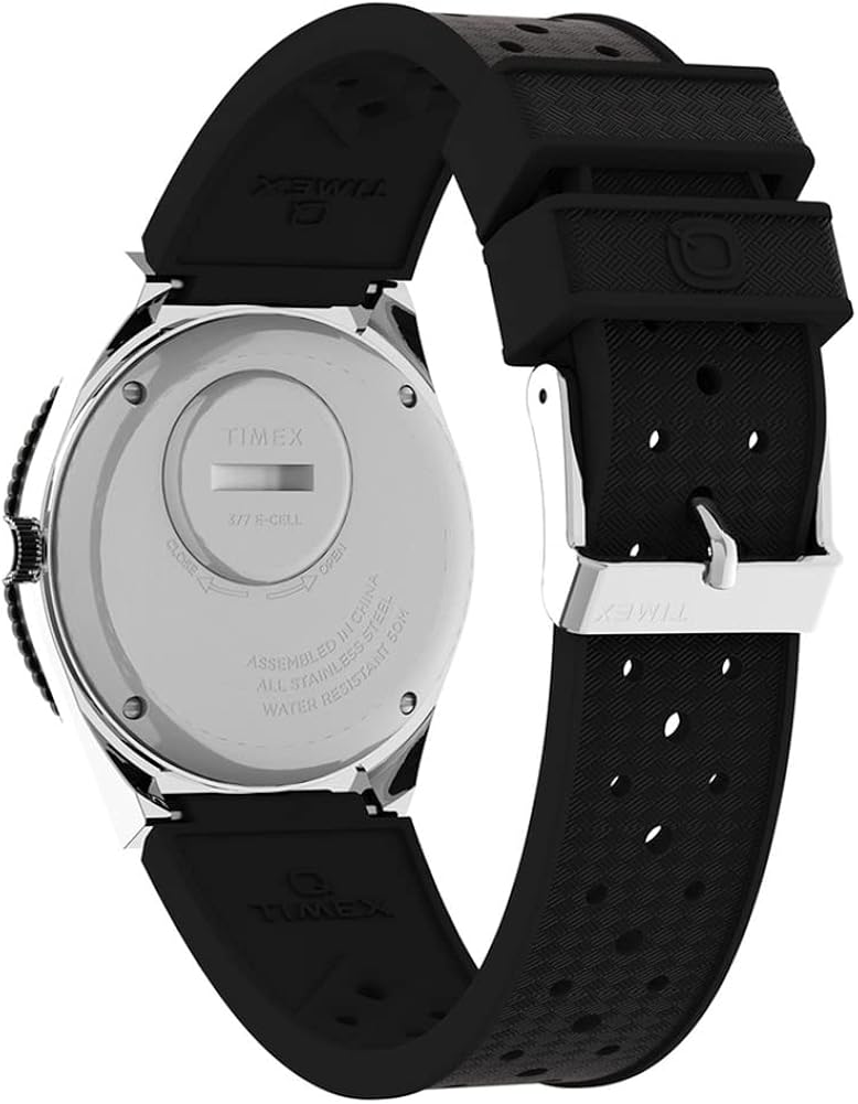 Timex Orologio Analogico al Quarzo Uomo con Cinturino in Silicone TW2V32000 Timex Orologio Analogico al Quarzo Uomo con Cinturino in Silicone TW2V32000