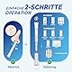 Fastep Corona Schnelltest und Grippe Test für Zuhause Covid 19 & Influenza A/B Antigen Nasen Test Zur Eigenanwendung Coronatests Nase Selbsttest Bausatz, 5 Stück