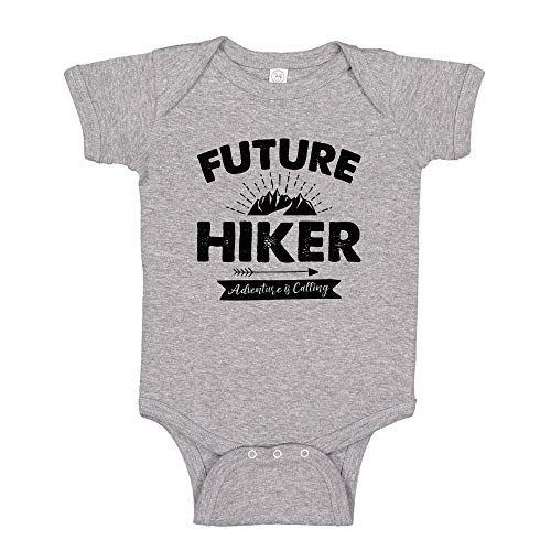 Image of Future Hiker Baby Bodysuit/Toddler T-Shirt for Daddy and Mommy's Future Hiking Buddy!