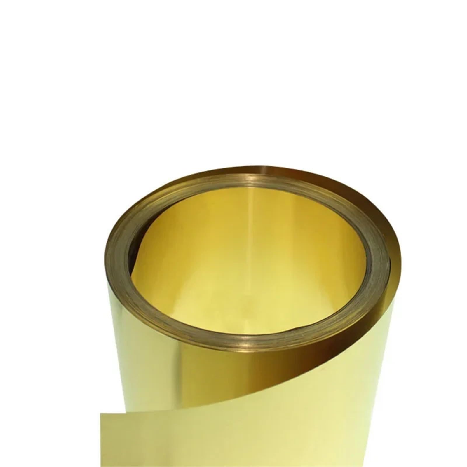 Cienka taśma z mosiądzu Rolka blachy mosiężnej 1 metr długości 10-60 mm szerokość 0,1-0,5 grubość H62 mosiężna folia metalowa(0.5mm,50mmx1000mm)