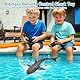 Risingor Ferngesteuertes Hai-Spielzeug, 2.4GHz RC Boot Simulation Hai Wasserspielzeug, PoolSpielzeug Elektrischer Haiboot Ferngesteuert Spielzeug Geschenk für 5+ Jahre Jungen Mädchen,Schwarz