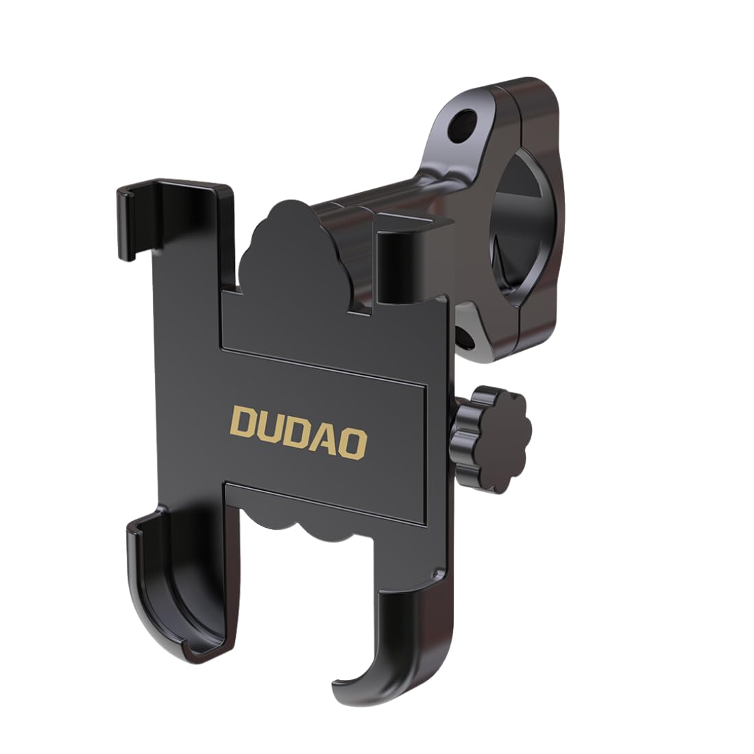 DUDAO F22+ Aluminum Bike & Motorcycle Mobile Holder Phone Mount, 360° Rotating Handlebar Holder for 4.5-7″ Smartphones