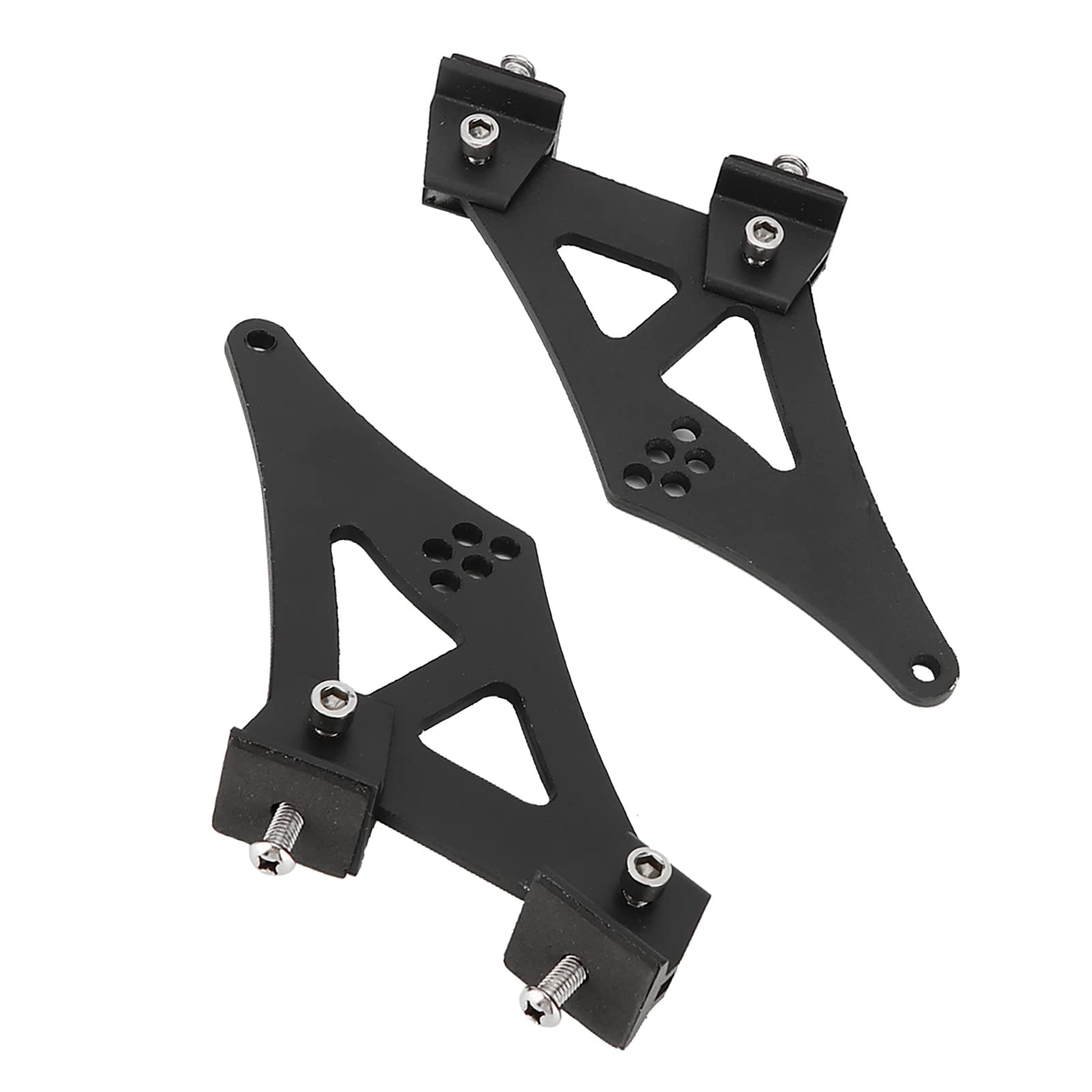 Uniwersalny Samochód CNC ze Stopu Aluminium Tylne Skrzydło Trunk Racing Tylny Spoiler Nogi Wsporniki Montażowe, Wysoka wytrzymałość, wydajność Aerodynamiczna, Łatwa Instalacja,