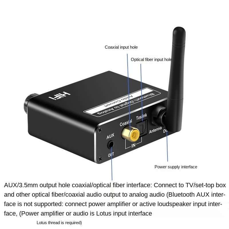AptX HD LL CSR8675 Transmetteur audio Bluetooth 5.0 à faible latence Adaptateur sans fil RCA SPDIF Prise auxiliaire 3,5 mm pour TV PC voiture