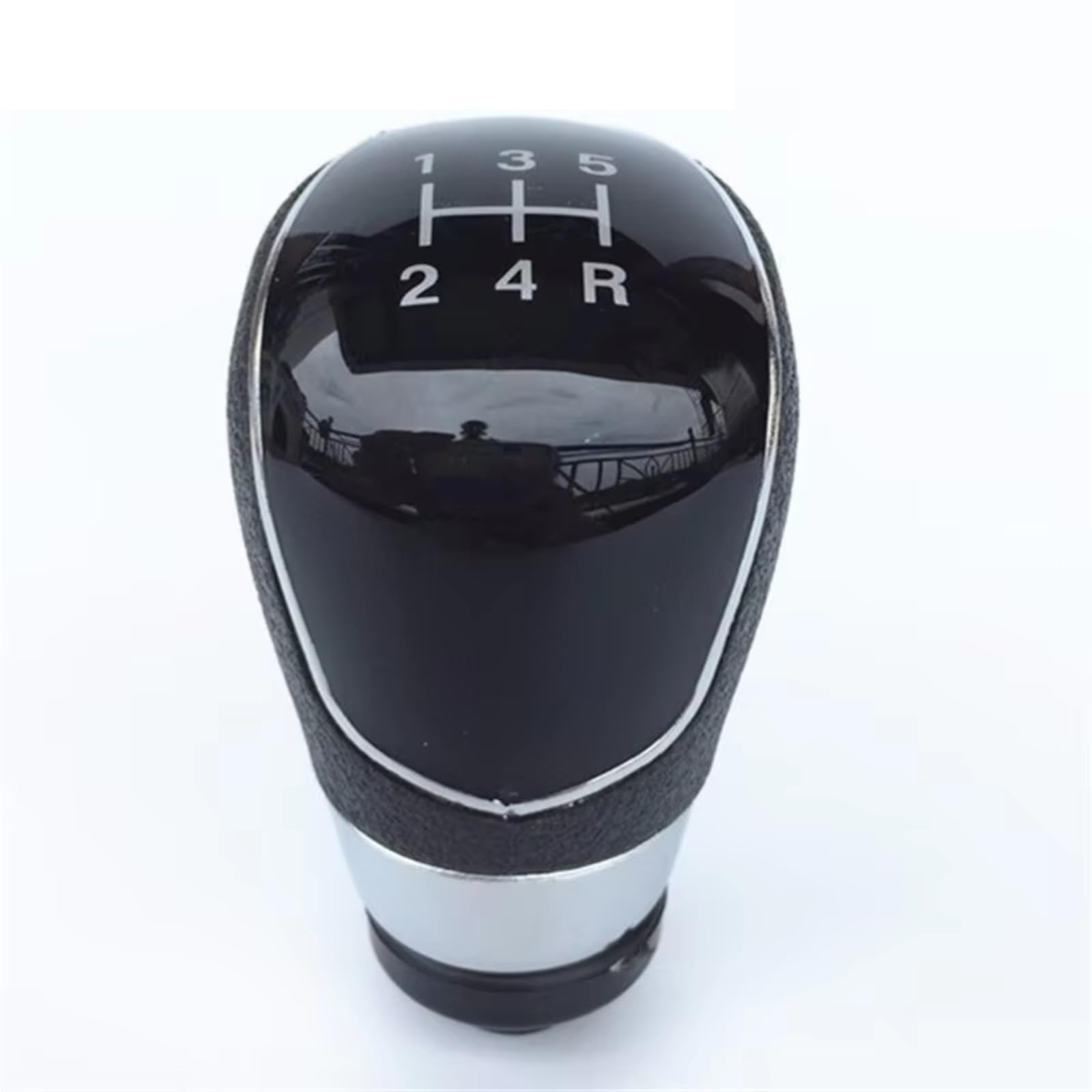 Tudexx One Color Car Gear Shift Knob Head Compatible With Focus Mk3 2011 2012 2013 5/6Speed Gear Shift Knob Gaiter Boot Cover Shifter Lever Handle Gear Stick Head