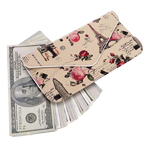 Image of XEYOU Women's Card Wallet Envelope Style Credit Card Holder Cute Cash Wallet for Ladies