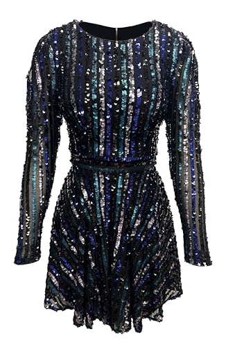 Dress the Population Women's Rome Fit and Flare Mini Dress4