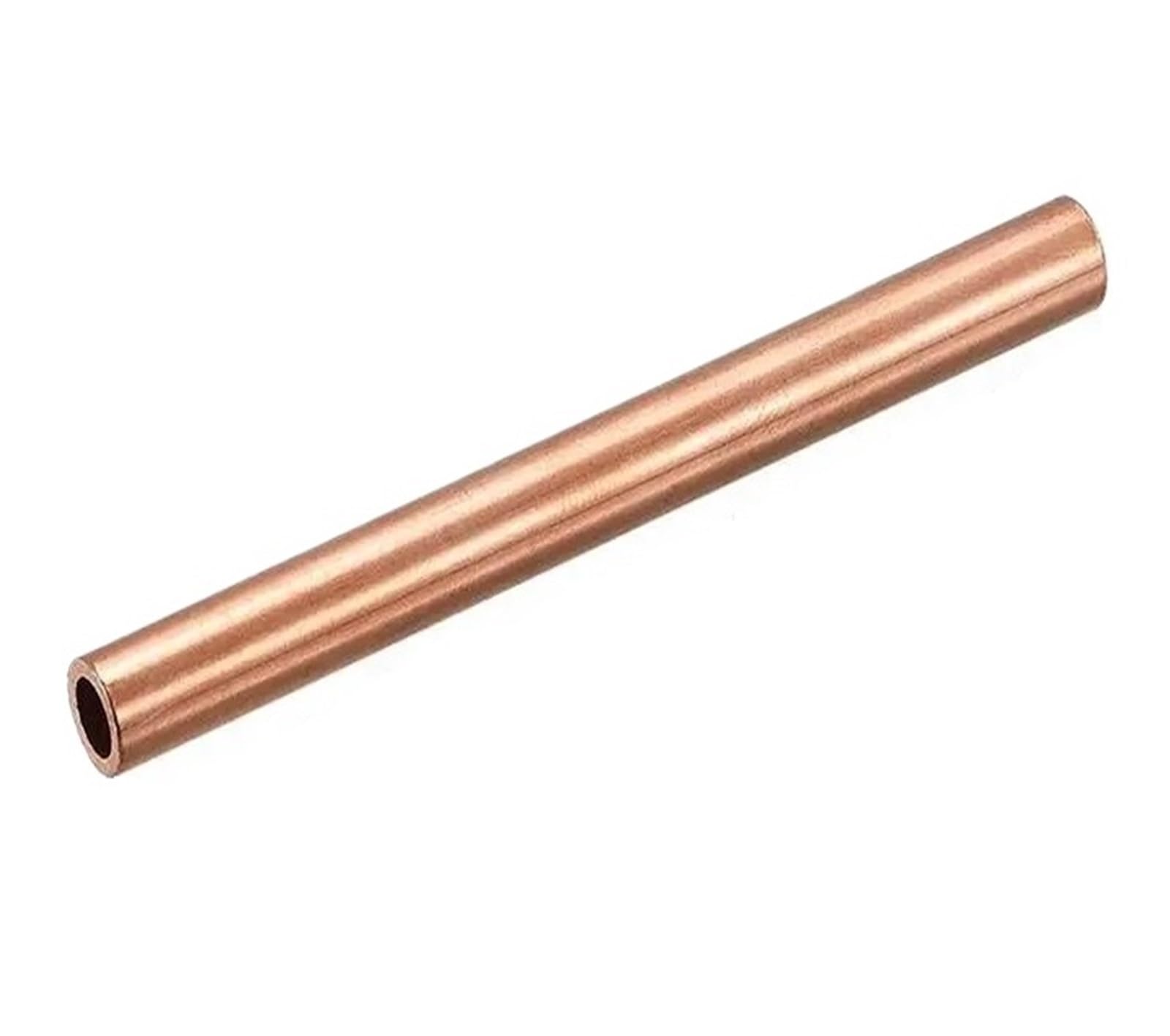 Kapqin 6X2x250mm 1Pcs Red Coppers Tubes Od 2Mm~9Mm Id 1Mm~6Mm Length 100Mm-500Mm