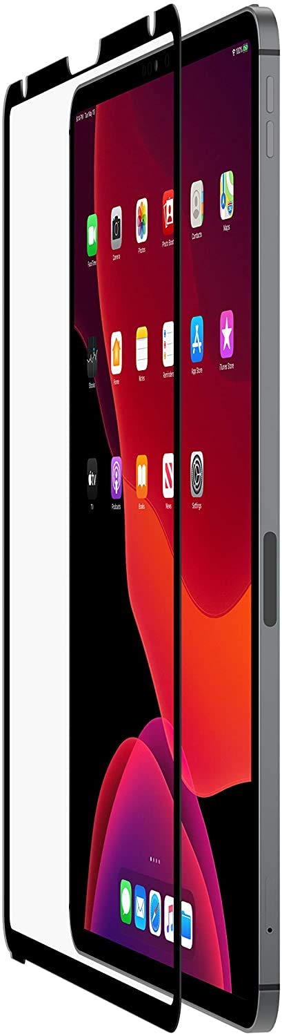 Belkin OVA011zz - Protector de pantalla ScreenForce TruePrivacy para iPad Pro 12.9 (protección de pantalla y privacidad extraíble y reutilizable), Negro