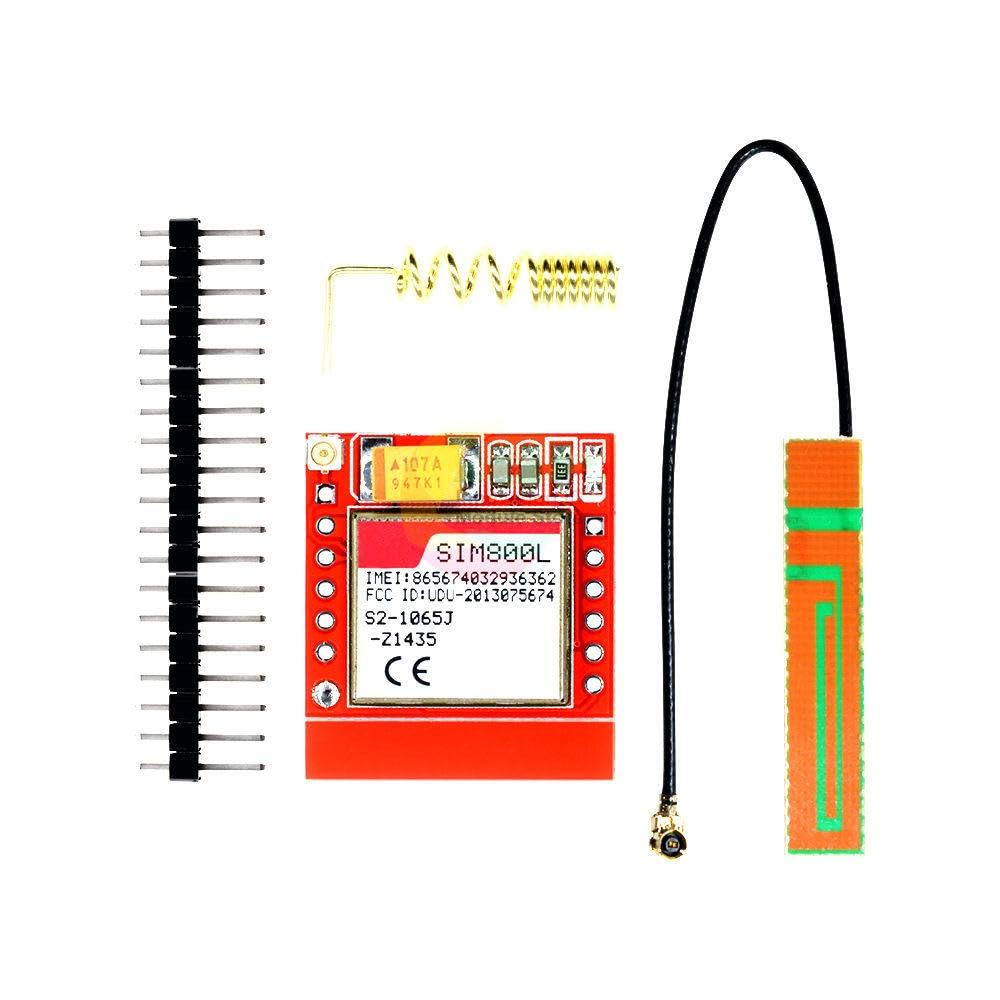 Generic SIM800L GPRS GSM Module Core Quad-Band TTL Serial Port IPX Interface PCB Antenna Card for Smart Phone