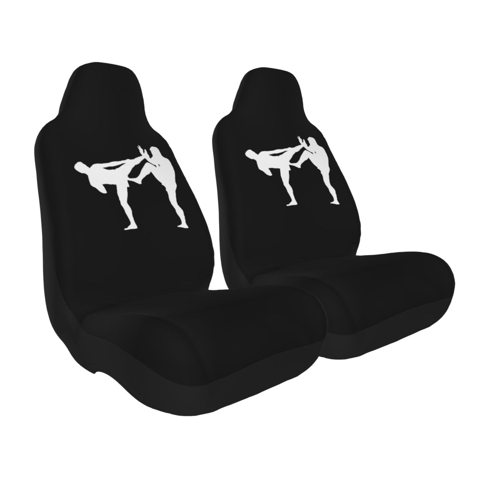 WLFDC Muay Thai Car Seat Covers Universal Car Seat Cover for Most Vehicles