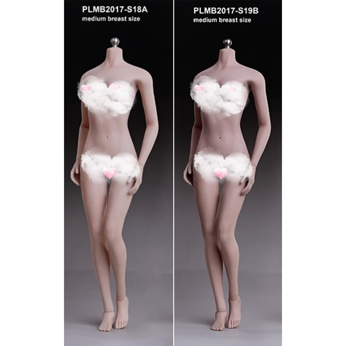 Amazon.co.jp: HiPlay TBLeague 1/6 素体 女性 シームレス S19B 中胸版