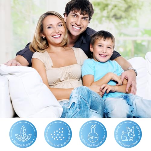 8 Fl.Oz Kokosnuss-Pulling-Öl, Minzöl-Pulling-Mundwasser mit Zungenschaber und Messbecher, natürliches Kokosnuss- und Pfefferminzöl-Pulling für Zahnaufhellung, gesünderes Zahnfleisch (1 PCS) – Bild 6