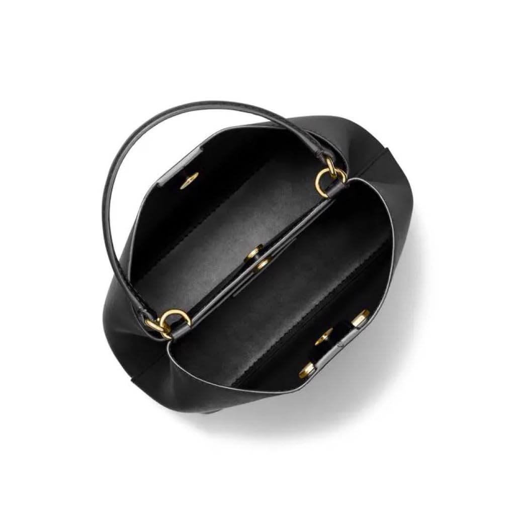 Michael Kors Borsa da donna borsa a tracolla Pratt SM Bucket (Nero)