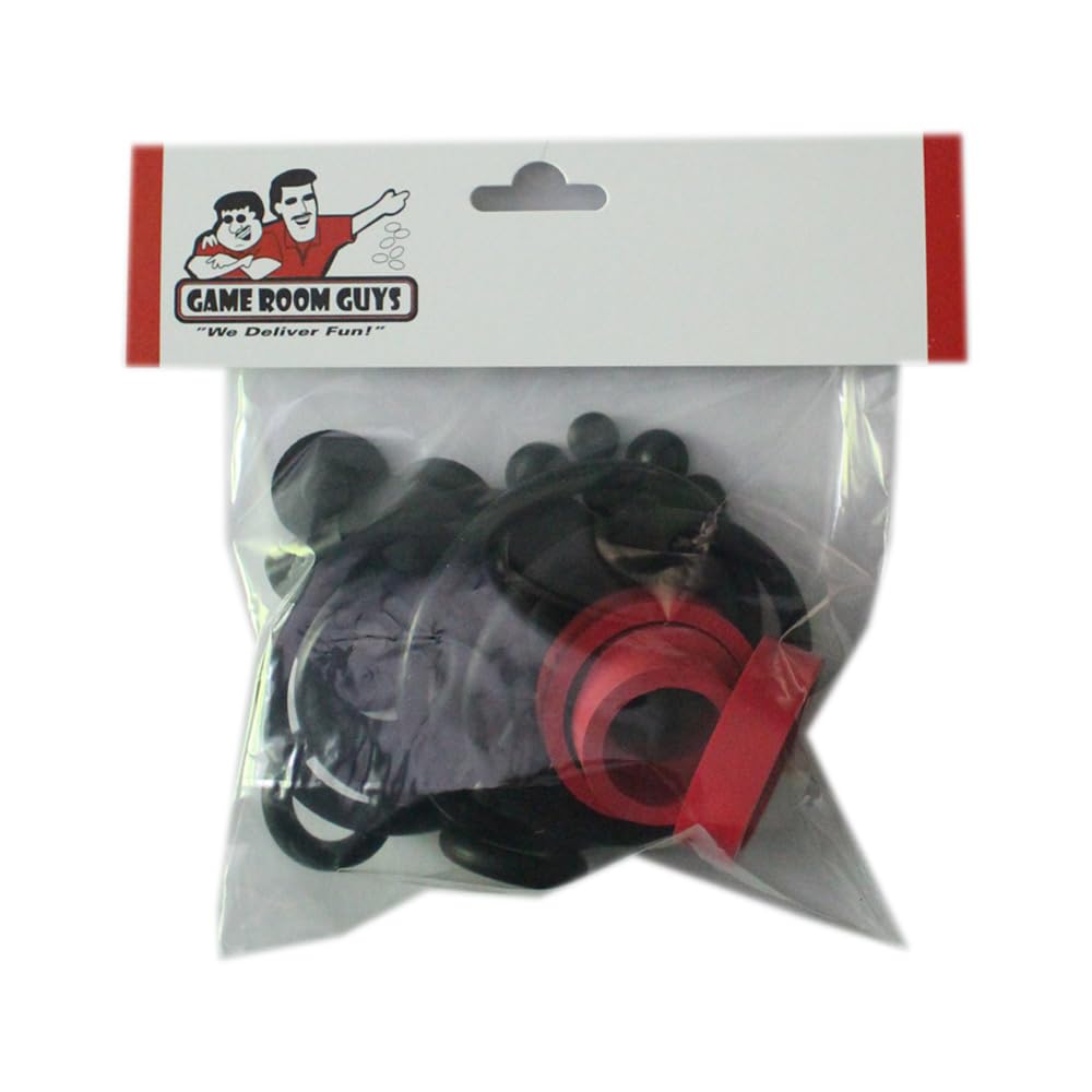 Game Room Guys Stern AC/DC Luci Pinball Black Rubber Ring Kit