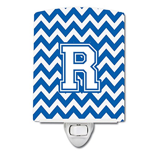 Lámpara de Mesa de Noche Cerámica Letter R 6x4x3
