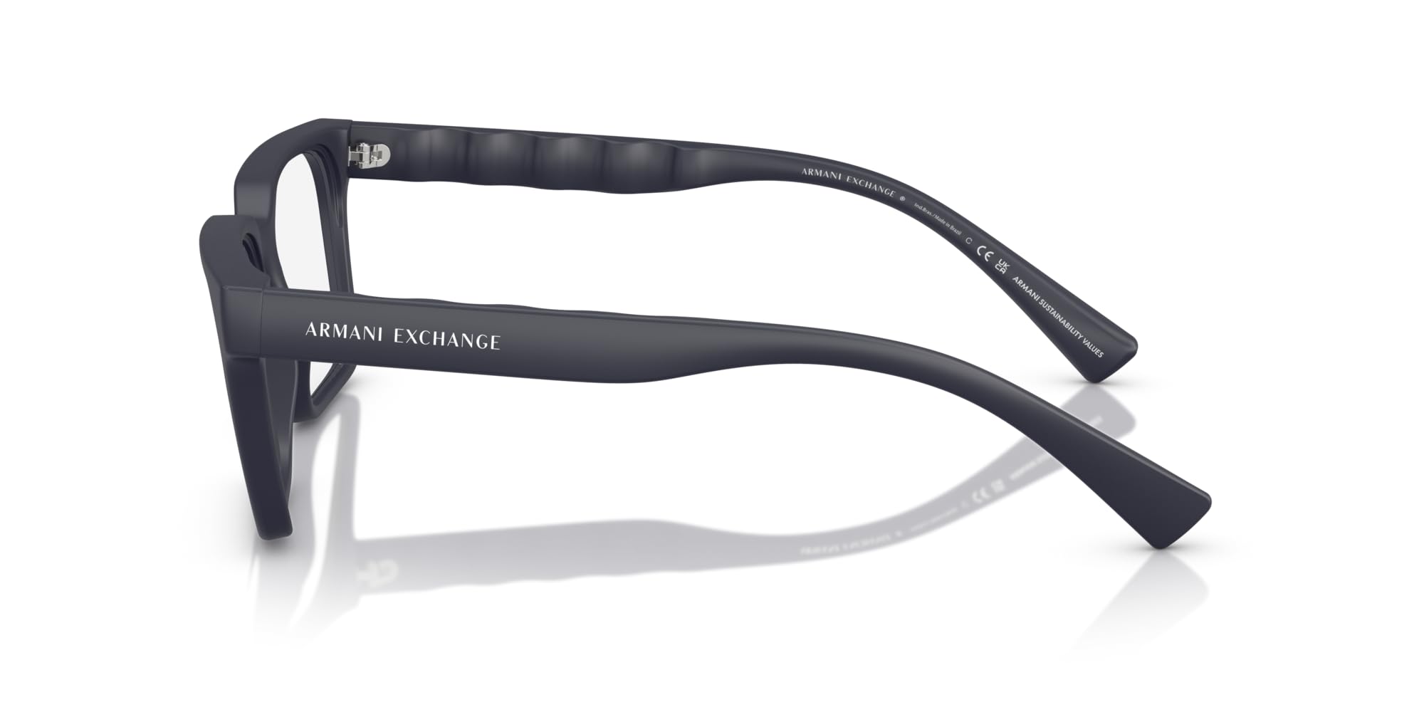 Armani Exchange Męskie kwadratowe oprawki na okulary na receptę Ax3122