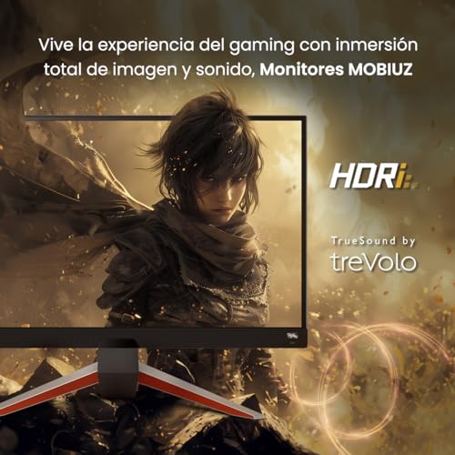 MOBIUZ EX2710U Monitor 4K Gaming (27 pollici, IPS, 144 Hz, 1ms, HDR 600, HDMI 2.1, VRR compatibile per PS5, telecomando) - Monitor - Immagine 1