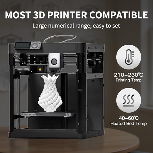 Image of RAMBERY PLA+ 3D Printer Filament Bundle 4KG Toughness Upgraded 1.75MM 3D Printing Filament Fit Most FDM Printers，Black /White /Blue /Red，1KG X 4 Spools