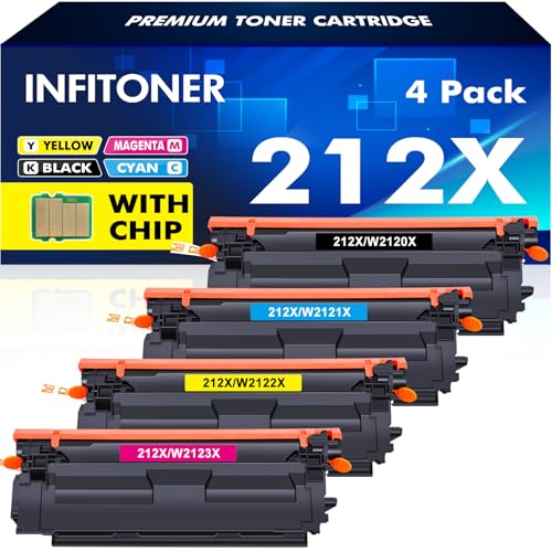 Toner HP 212A W2120X à séchage rapide pour des impressions laser sans bavures