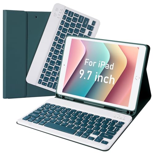 LAMA Keyboard Case for iPad 9.7 inch 2018 (6th Gen...