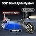 iENYRID Electric Scooter Adults Teens, E Scooter with 1000w Peak Output Motor, 48V 15Ah Battery 28Mph Speed 30Miles Range for Commute, Fast Sport Escooter S1