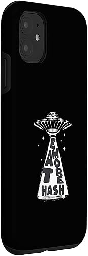 Miniatura 9 de iPhone 14 Pro UFO Alien Abduction Vintage Eat More hash Vintage Case