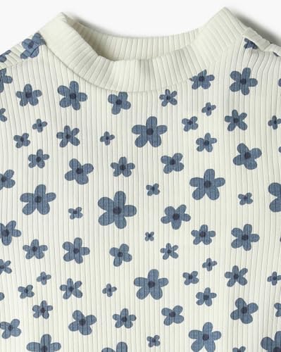 Image of Gap Kids Girl Cotton Classic Short Sleeves High Neck Mini Casual Dress